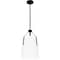 Quoizel Piccolo Pendant Mid Pendant 1 Light Matte Black QPP6192MBK - alternate 2
